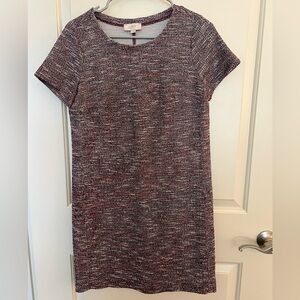 loft tweed shift dress
